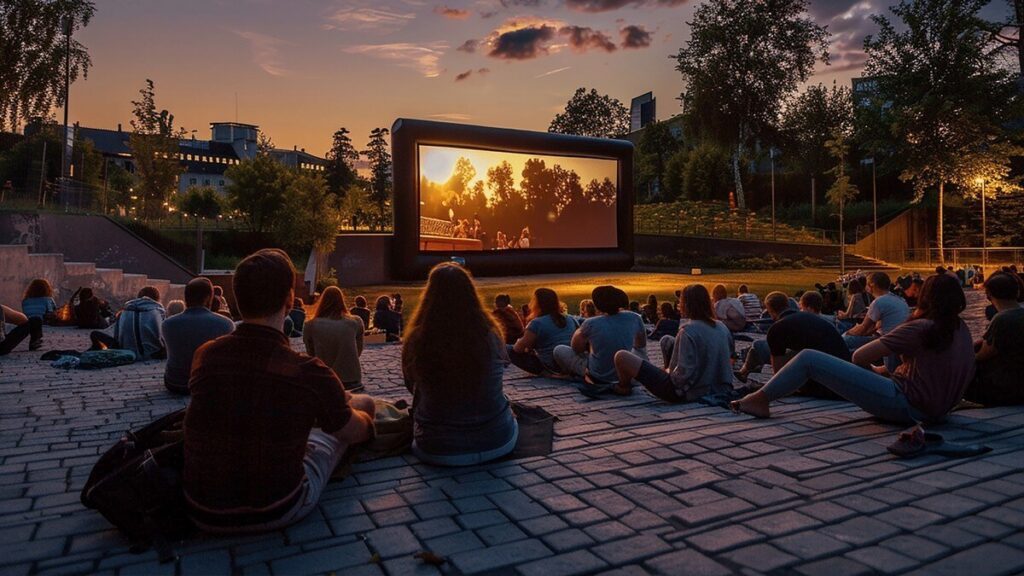 Kino plenerowe w Warszawie