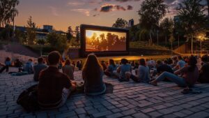 Kino plenerowe w Warszawie
