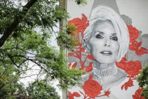 Murale w Warszawie - mural Kory