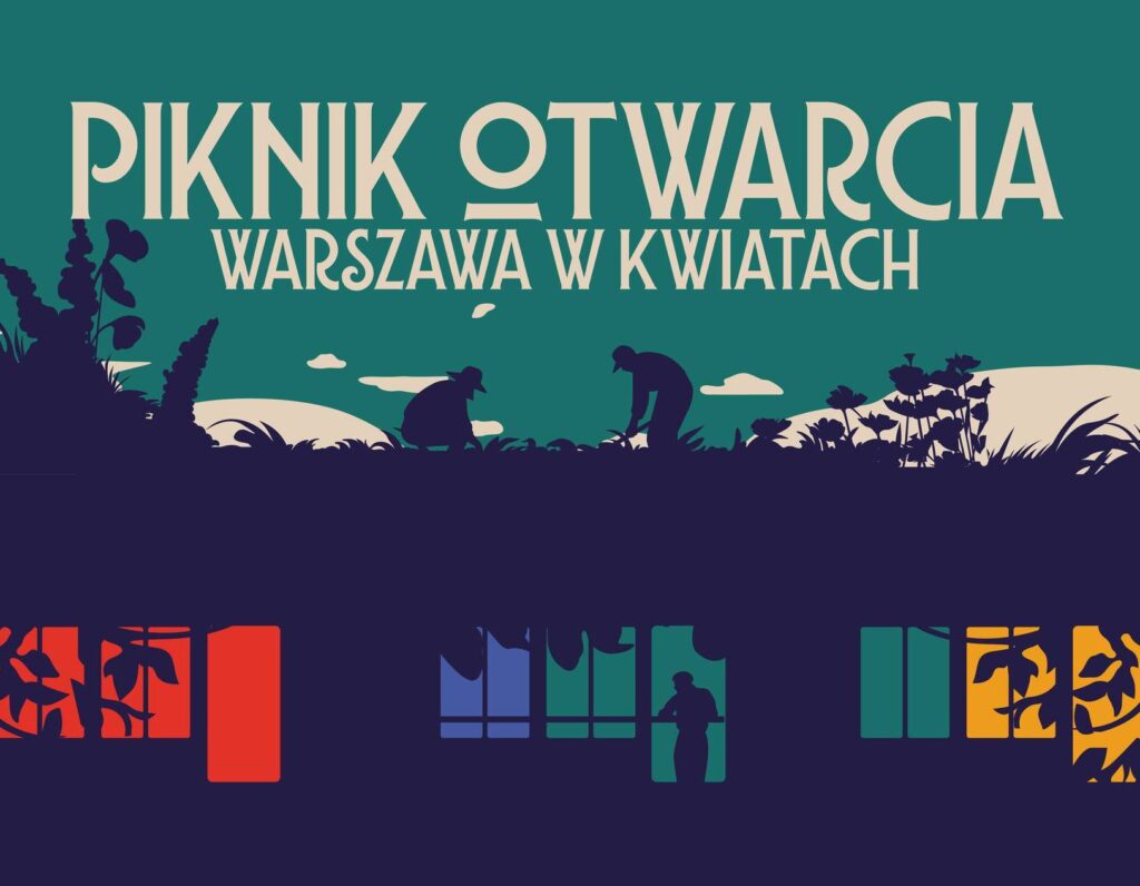 Piknik otwarcia #Warszawawkwiatach
