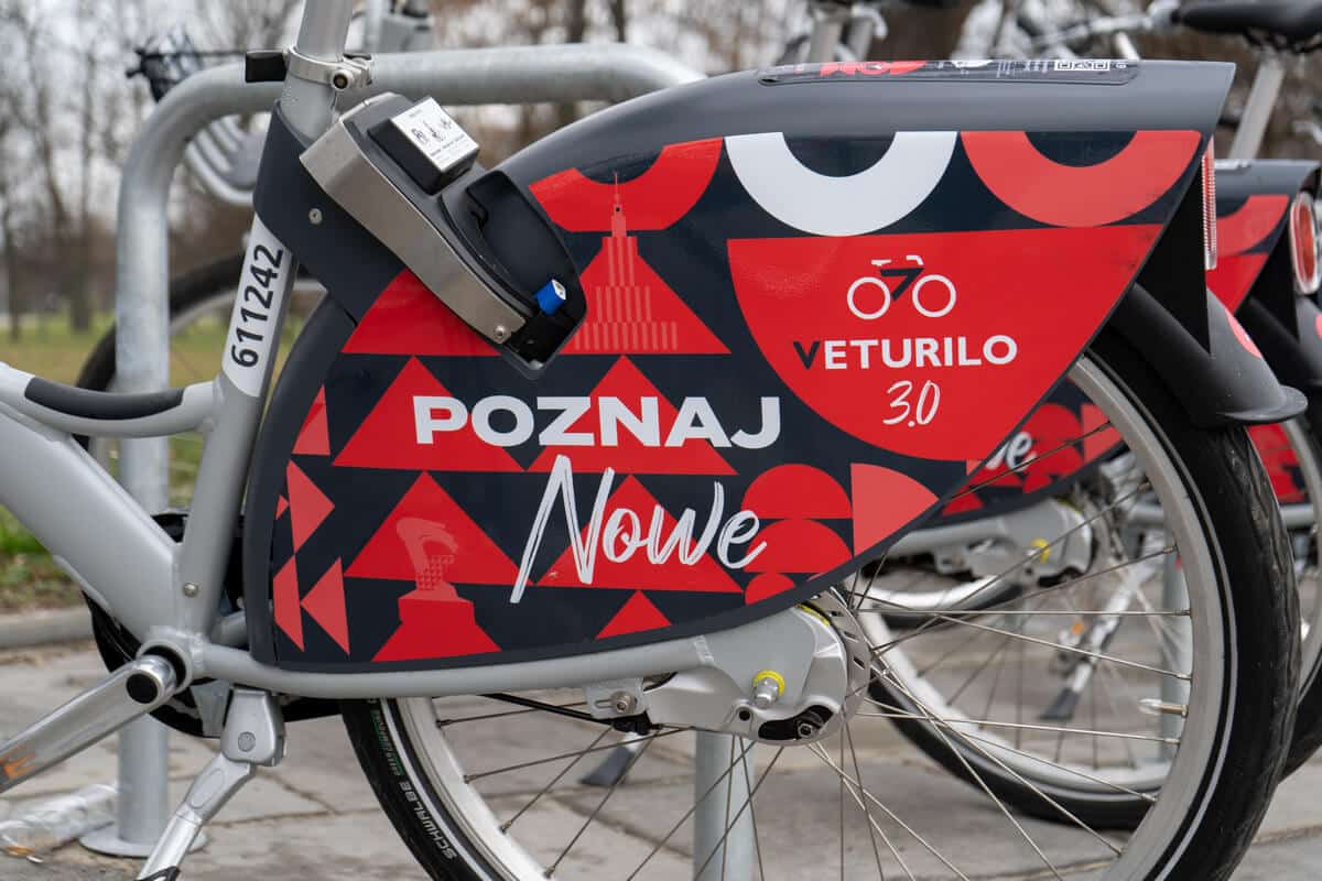 Rower miejski Veturilo Warszawa