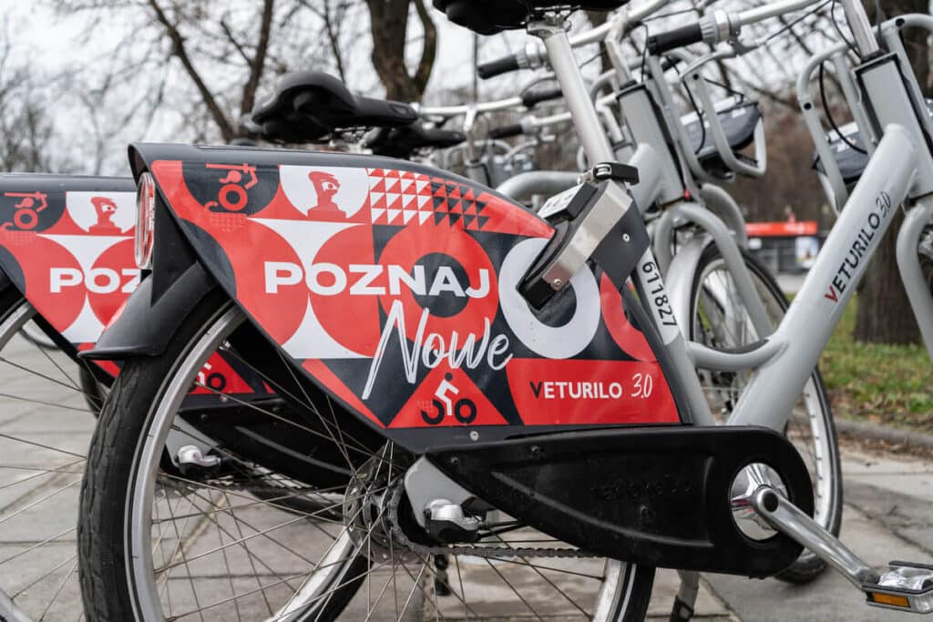 Rower miejski Veturilo w Warszawie