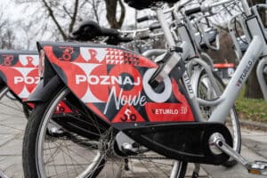 Rower miejski Veturilo w Warszawie