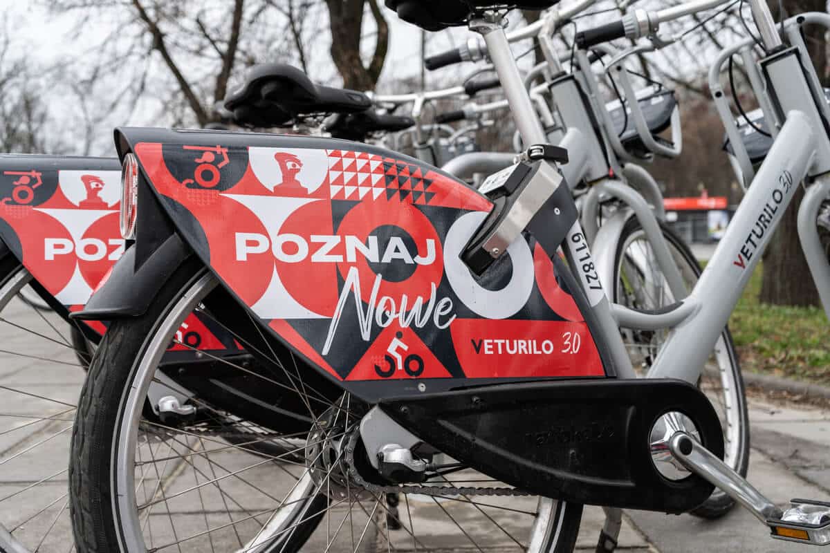 Rower miejski Veturilo w Warszawie