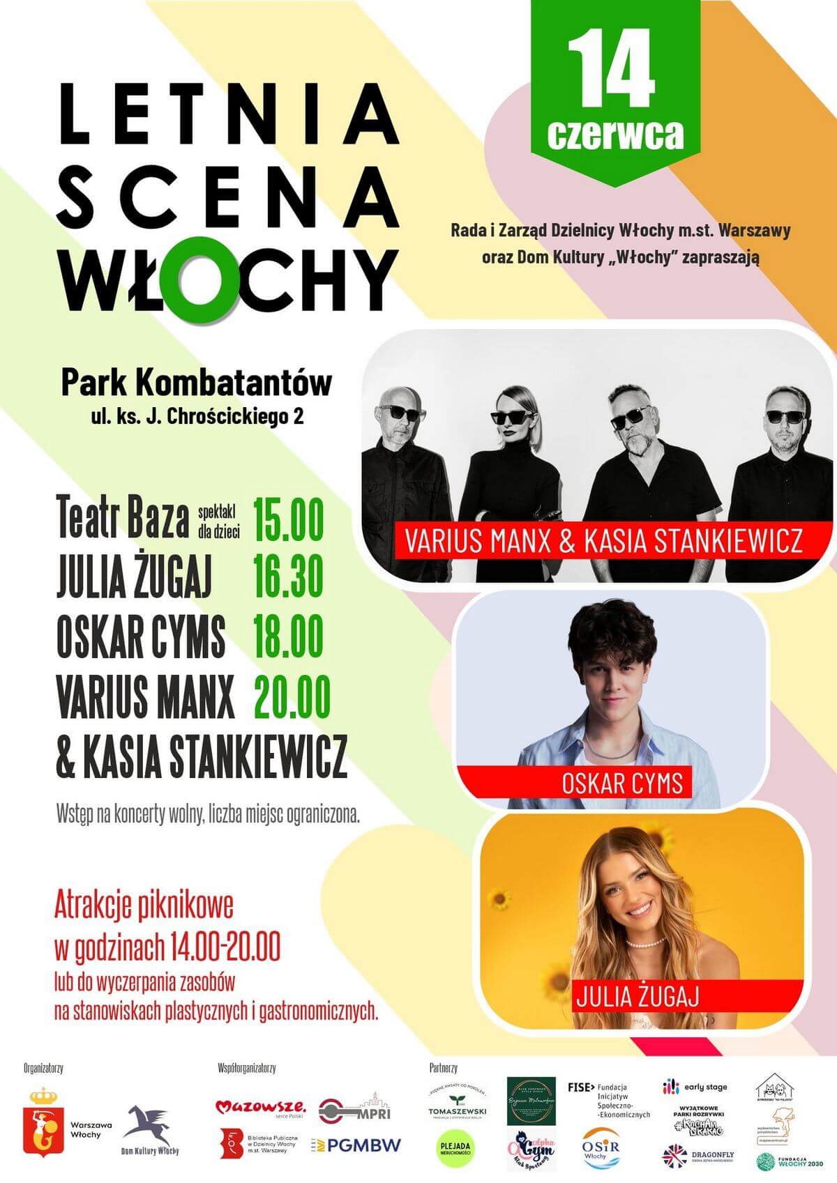 Letnia scena Włochy 2025 - wydarzenia Warszawa
