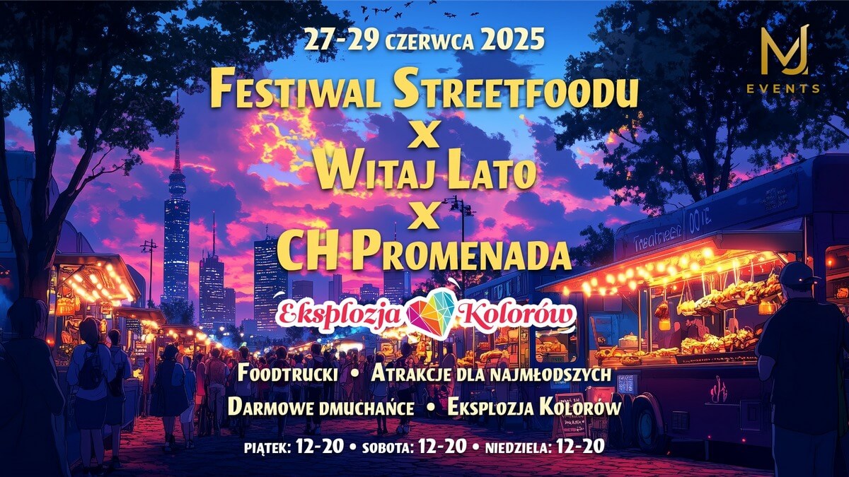 Wydarzenia Warszawa 2025 Festiwal Streetfoodu