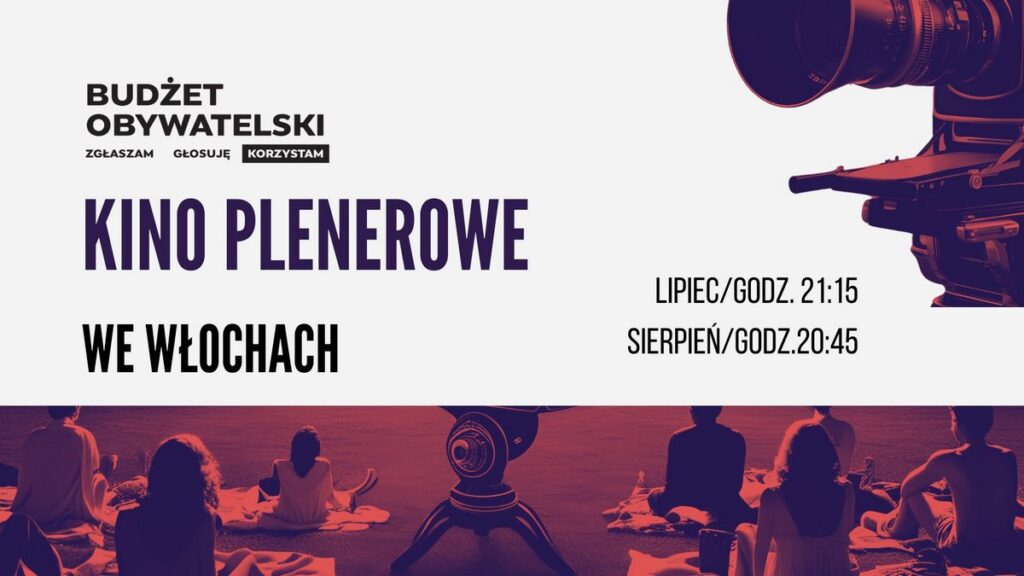 KINO PLENEROWE WE WŁOCHACH 2025