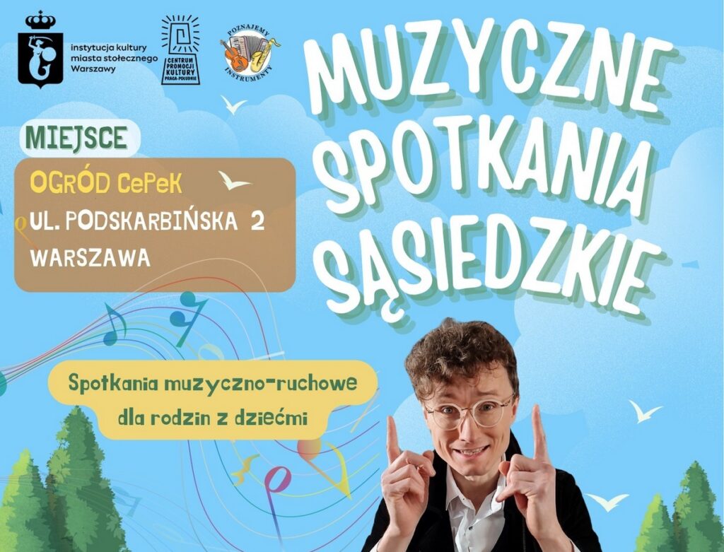 Muzyczne spotkanie sąsiedzkie - wydarzenia dla dzieci Warszawa