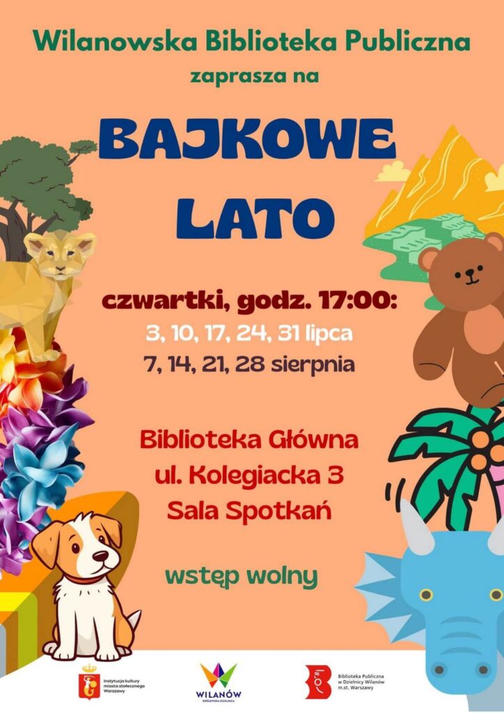 darmowe wydarzenia dla dzieci Warszawa